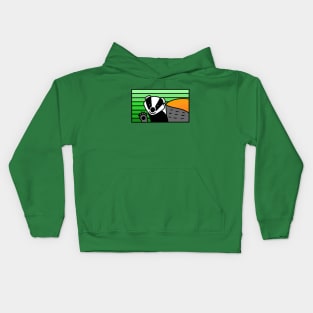 Funny Badger Kids Hoodie